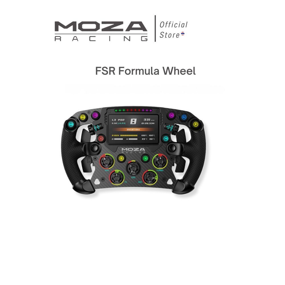 MOZA FSR Formula Wheel พวงมาลัย รุ่น MZ-RS21รองรับ PC
