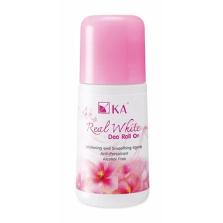 KA โรลออนระงับกลิ่นกาย KA REAL WHITE DEO ROLL ON เคเอ