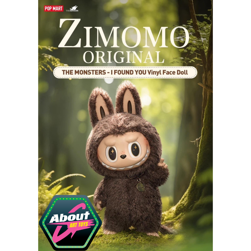 พร้อมส่ง ZIMOMO Original THE MONSTERS - I Found You Vinyl Face Doll By Popmart