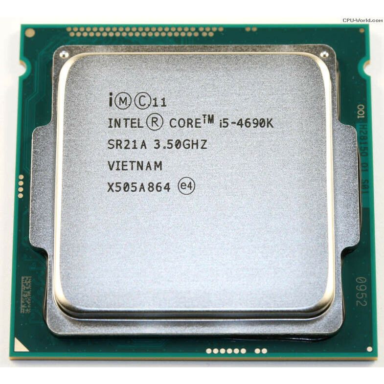 ⚡️ CPU i5 4690k LGA 1150  INTEL Gen 4 **ใช้อยู่เป็นประจำไม่มีปัญหา**