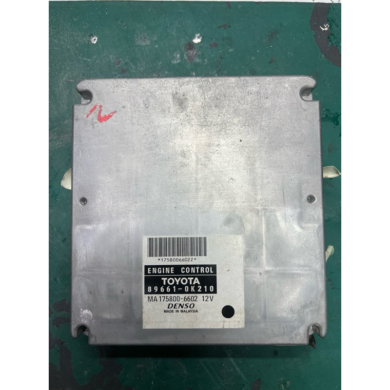 กล่อง ECU TOYOTA VIGO (89661 - OK210)พร้อมสตาร์ท