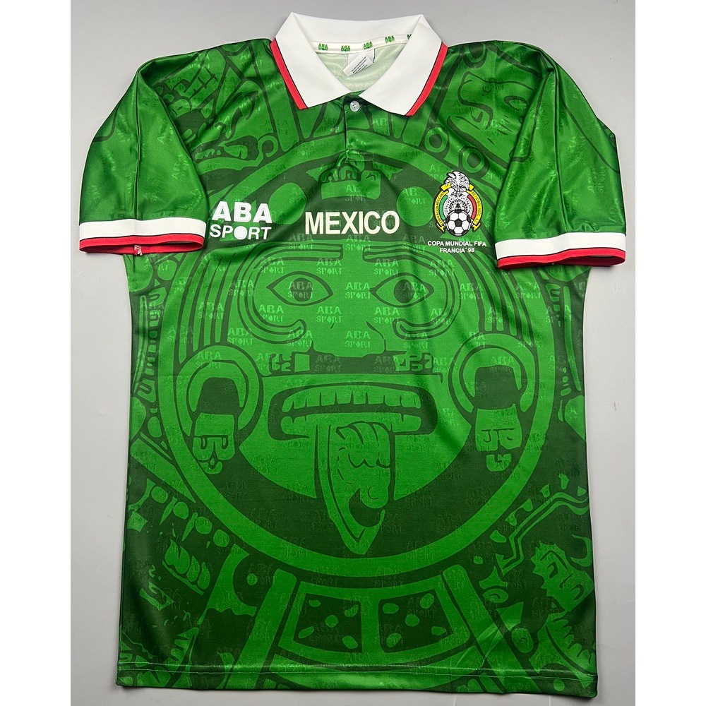 เสื้อบอล ย้อนยุค ทีมชาติ เม็กซิโก 1994 เหย้า Retro Mexico Home เรโทร คลาสสิค