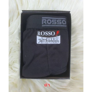กางเกงในชาย ROSSO ผ้าCotton รุ่นขอบโชว์ ผ้านิ่มใส่สบาย มี(F-L-XL )