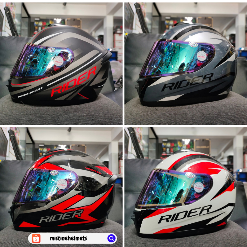 หมวกกันน็อคRiderรุ่นVortex รวมลาย