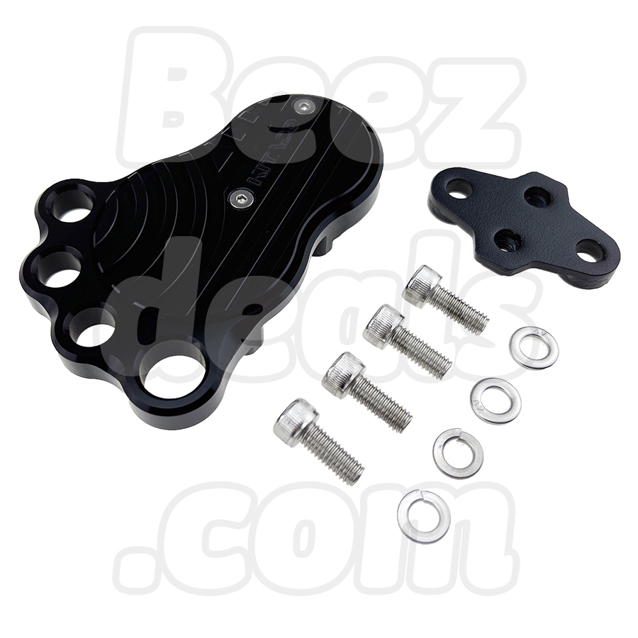 KITACO ชุดบิ๊กฟุต แป้นเบรค (ดำล้วน) Honda Monkey 125 | Dax 125 | MSX 125 | MSX 125 SF | Grom 125