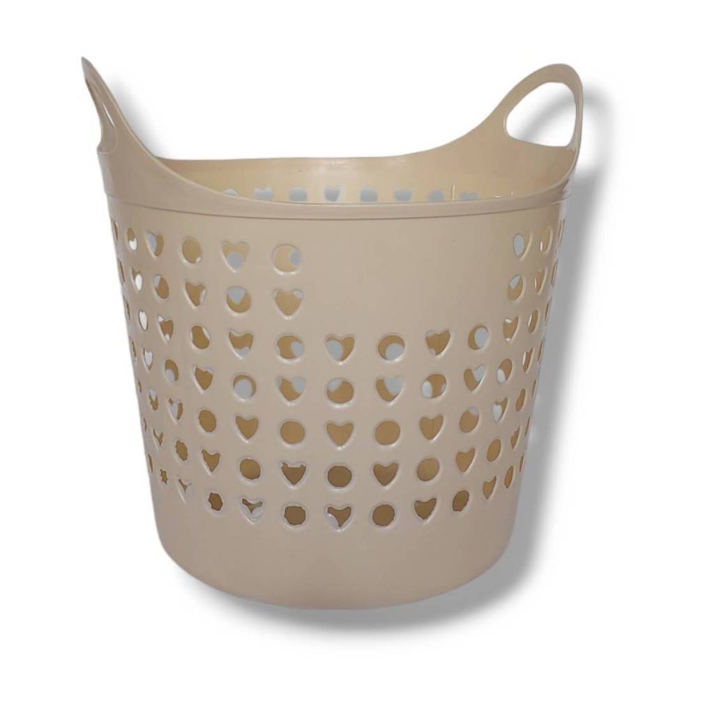 Small Evting ตะกร้านิ่ม สไตล์ญี่ปุ่น สำหรับใส่ของ ใส่ผ้า No.9956 มีหูหิ้ว - รูปที่ 4