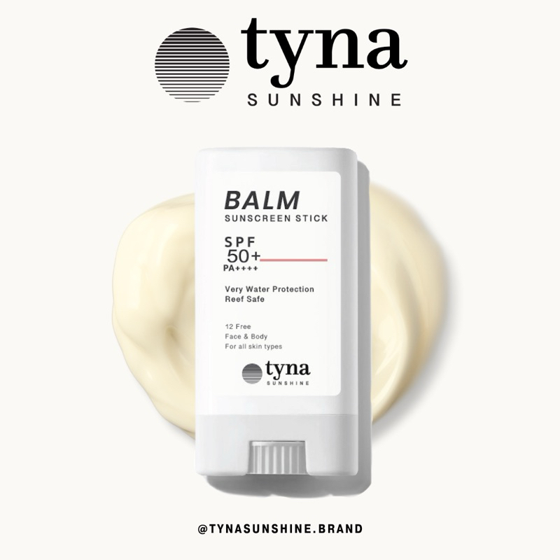 Tyna Sunshine BALM Sunscreen Stick SPF50+ PA++++