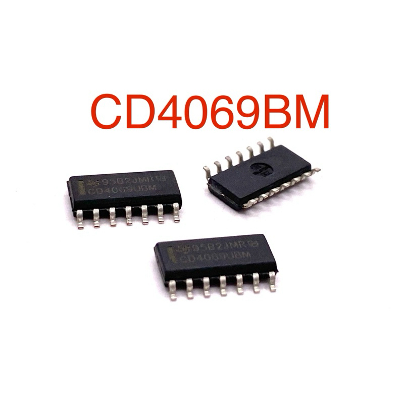 IC CD SMD CD4052BM  CD4069BM HEF4015BT ร้านในไทย พร้อมส่ง