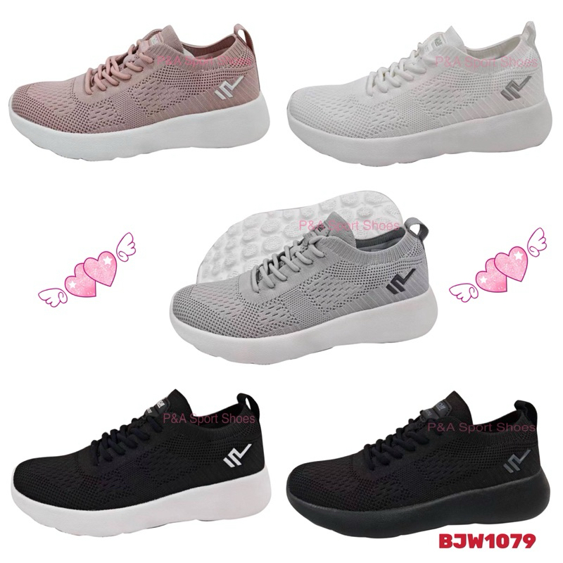 #รองเเท้าผ้าใบบาโอจิแบบสวมไม่ต้องผูกเชือก แบบสลิปออน #นุ่มเบา #bjw1079 ราคา ถูกที่สุด ดีลบีเคเค