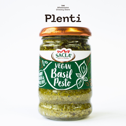 Vegan Basil Pesto แซคล่าวีแกนเบซิลเพสโต้ 190กรัม