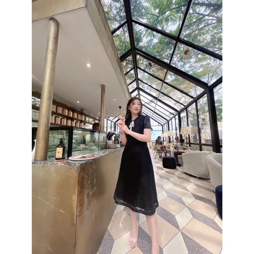 Daisy by Daisy Need ชุดเดรสสีดำ ชุดสีขาว ผ้าลูกไม้ พรีเมี่ยม