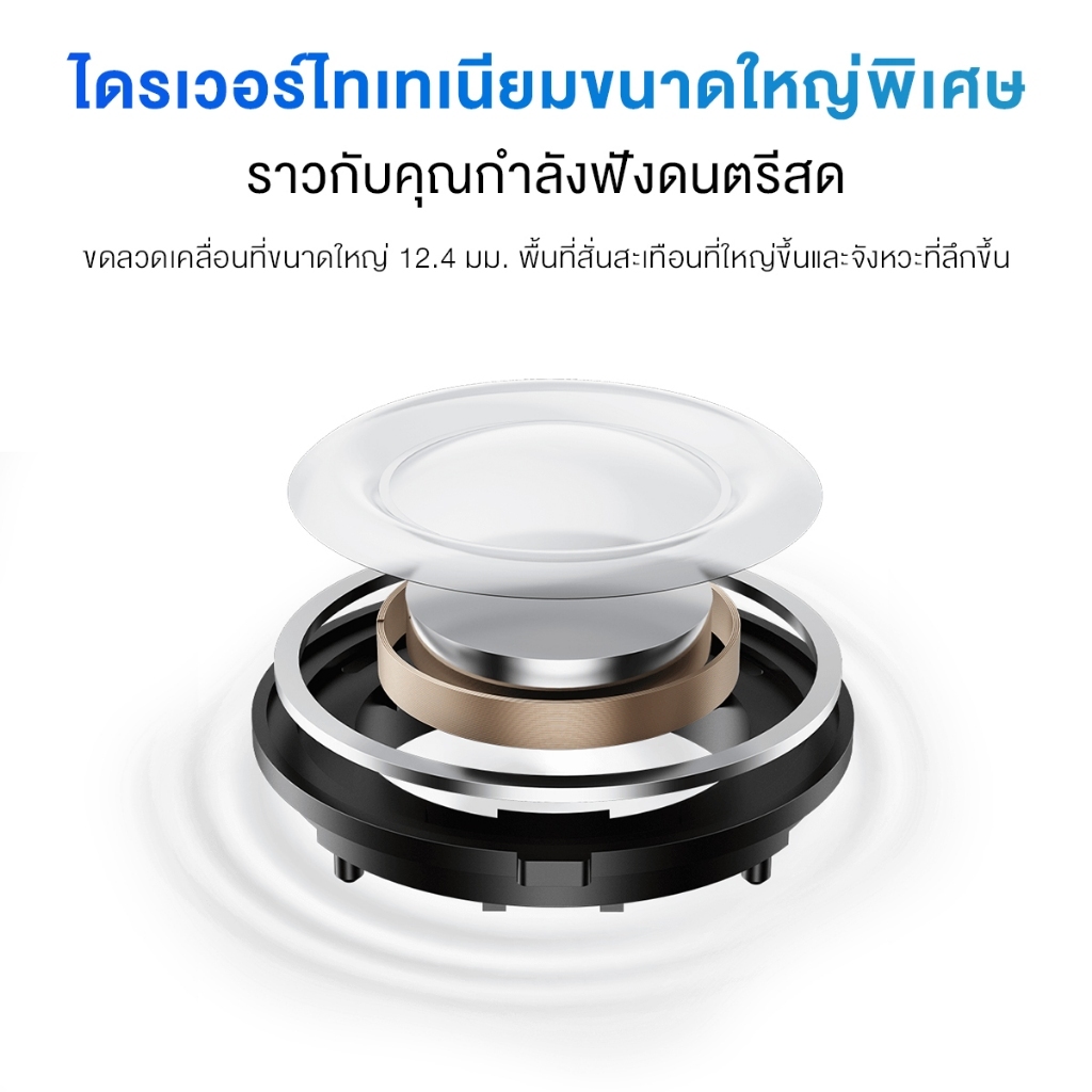 (รับประกันศูนย์ไทย 1 ปี) Xiaomi Redmi Buds 5 / 5 Pro หูฟังบลูทูธไร้สาย ลดเสียงรบกวนการโทร เล่นได้นาน