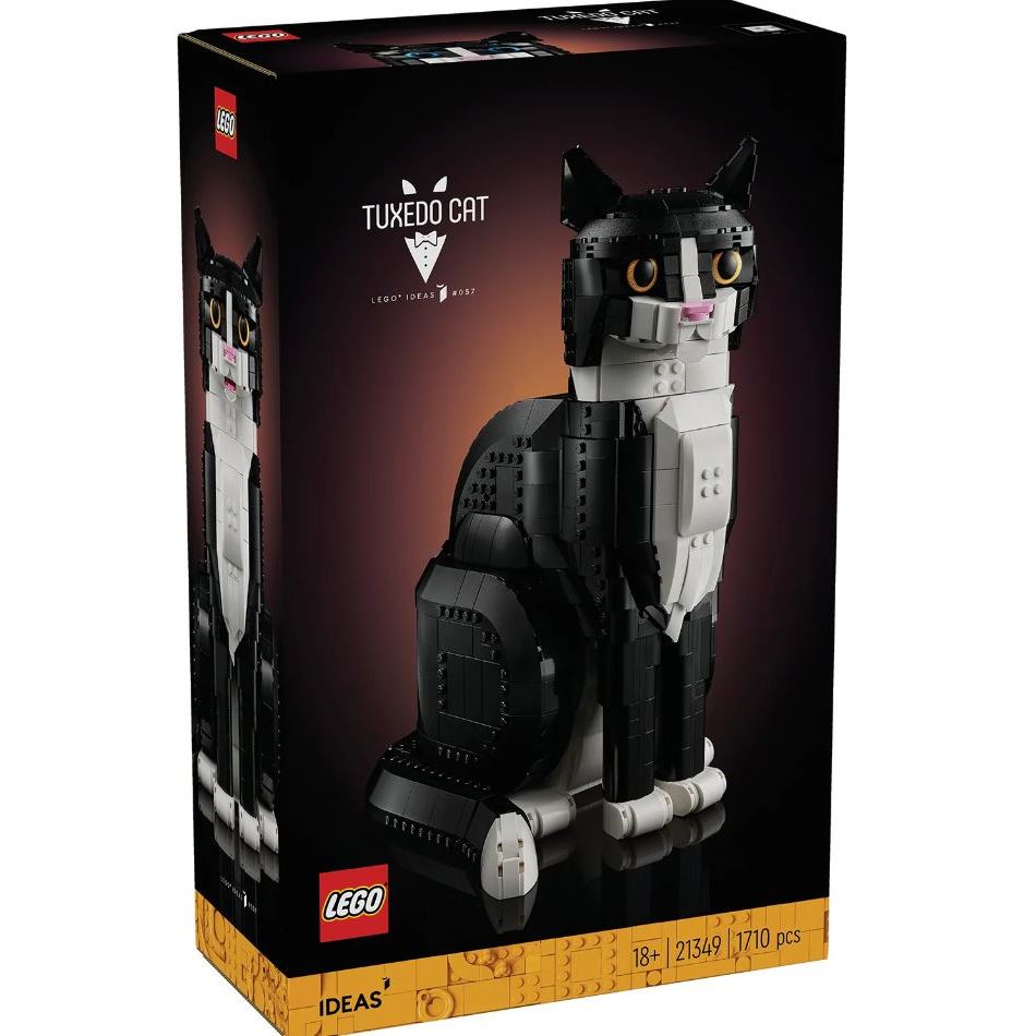 LEGO® Ideas Tuxedo Cat 21349