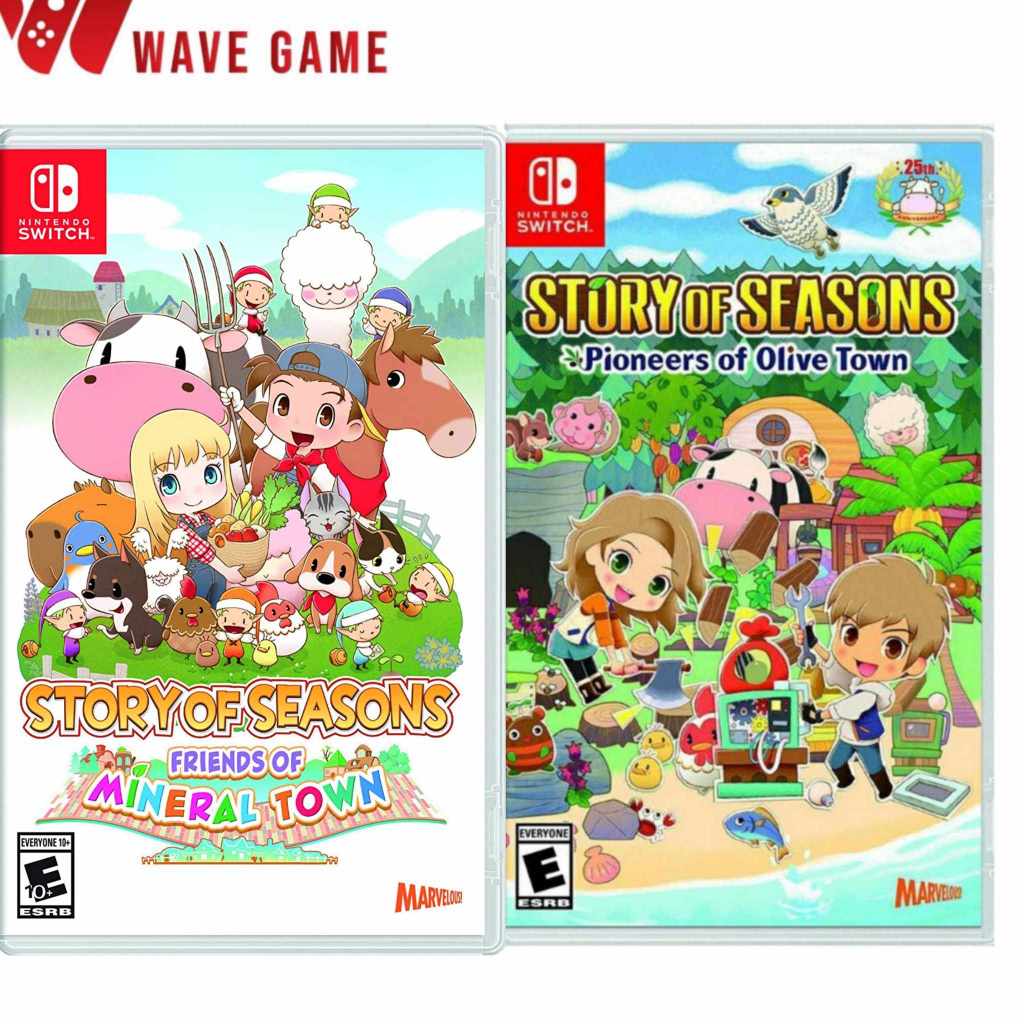 nintendo switch story of seasons friends of mineral town / pioneers of olive town ( english )