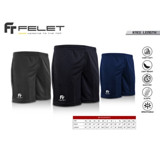 กางเกงแบดมินตัน Felet Pants CN250 (XS - 3XL) กางเกงขาสั้นออก…