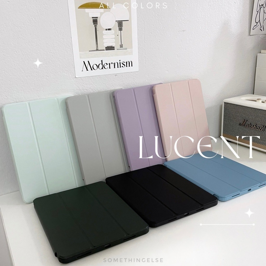 [ Lucent ] พร้อมส่ง | เคส iPad ถอดแยกปกได้ 🥞 iPad case เคสไอแพดหลังใส กันรอย กันกระแทก