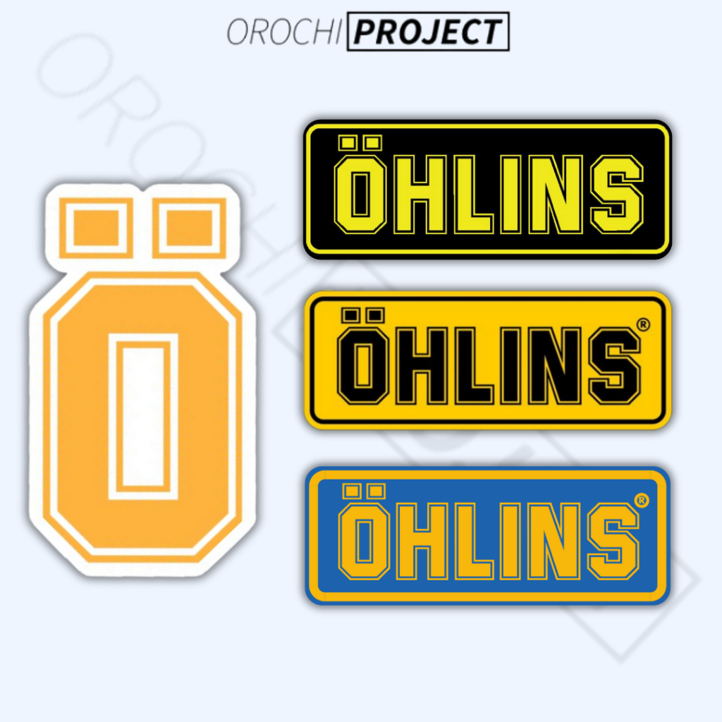 สติ๊กเกอร์ OHLINS โช๊คซิ่ง
