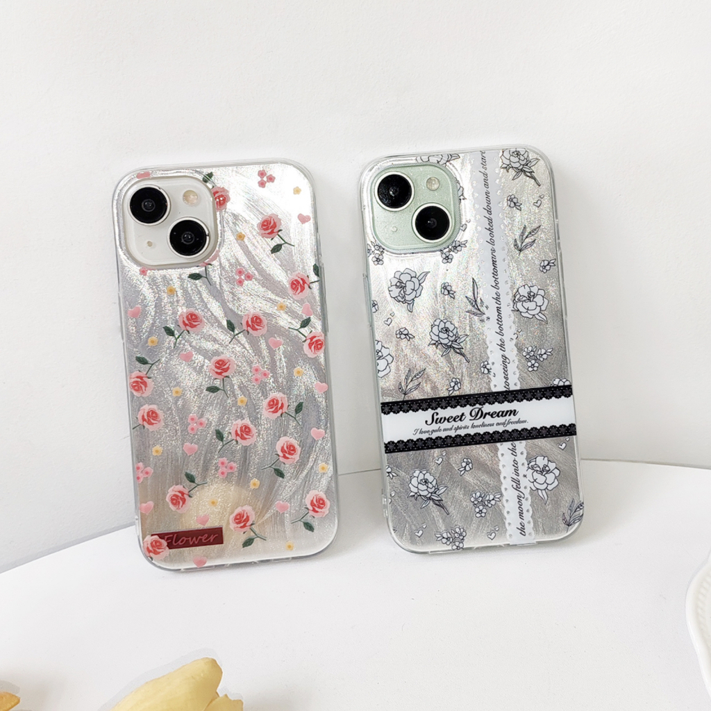 CASE OPPO RENO เคสลายดอกไม้ เคส ออปโป้ A5S A15 A16 A17 A18 A38 A53 A54 A57 A58 A78 A52020 RENO4 RENO5 RENO8T RENO10/PRO