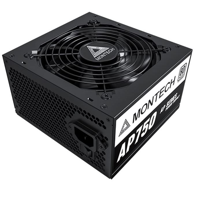 POWER SUPPLY (อุปกรณ์จ่ายไฟ) MONTECH AP 750W - 750W 80 PLUS (BLACK) (ATX)