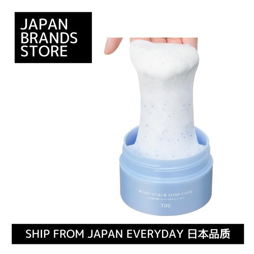 [ จัดส ่ งจากญี ่ ปุ ่ นโดยตรง ] TBC Body Scrub soap Cool 300g สบู ่ สครับนวดยืด Body Care Cool และส