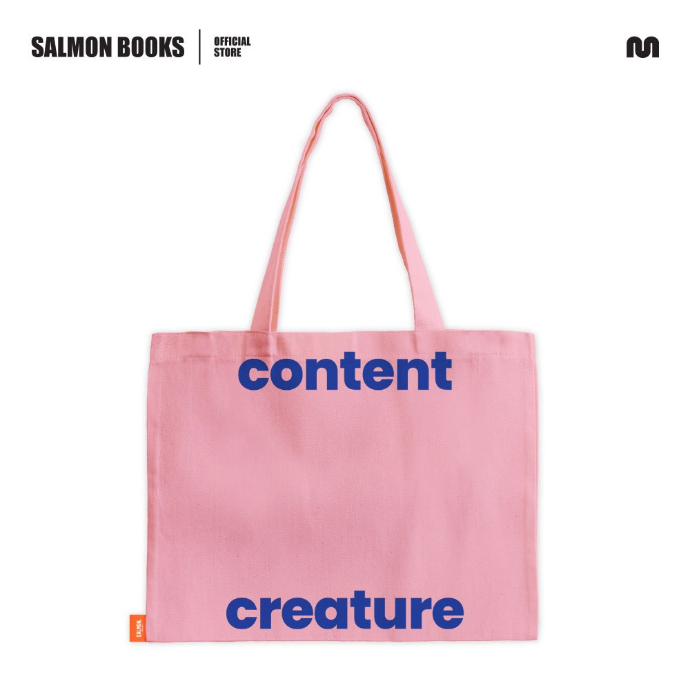 CONTENT CREATURE tote bag