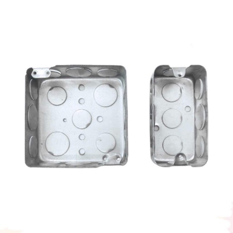 บล็อกฝังเหล็ก บล็อคฝังเหล็ก แบบตื้น 2x4 และ 4x4 บล็อกเหล็ก บล็อกลอย