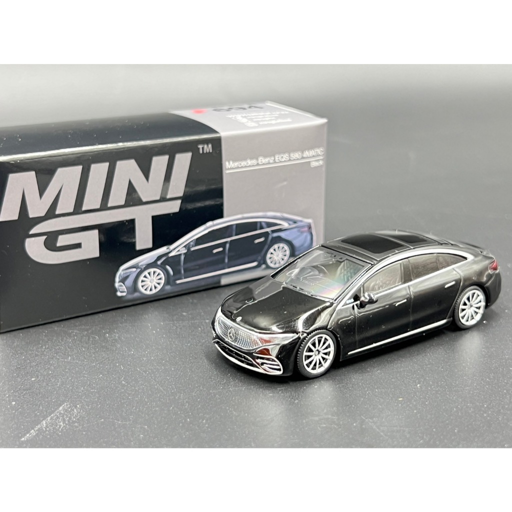 MINI GT Mercedes-Benz EQS 580 4MATIC Black