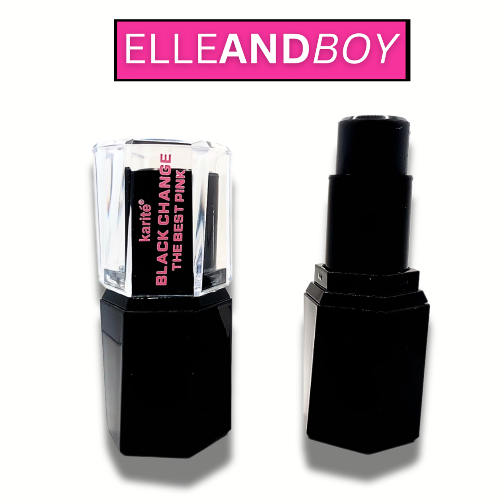 Black Change The Best Pink Blush Stick บลัชติดทนนาน เปลี่ยนสีโทนชมพูตามค่า pH บลัชดำแบบแท่ง ทาได้ทั้งปากและแก้ม