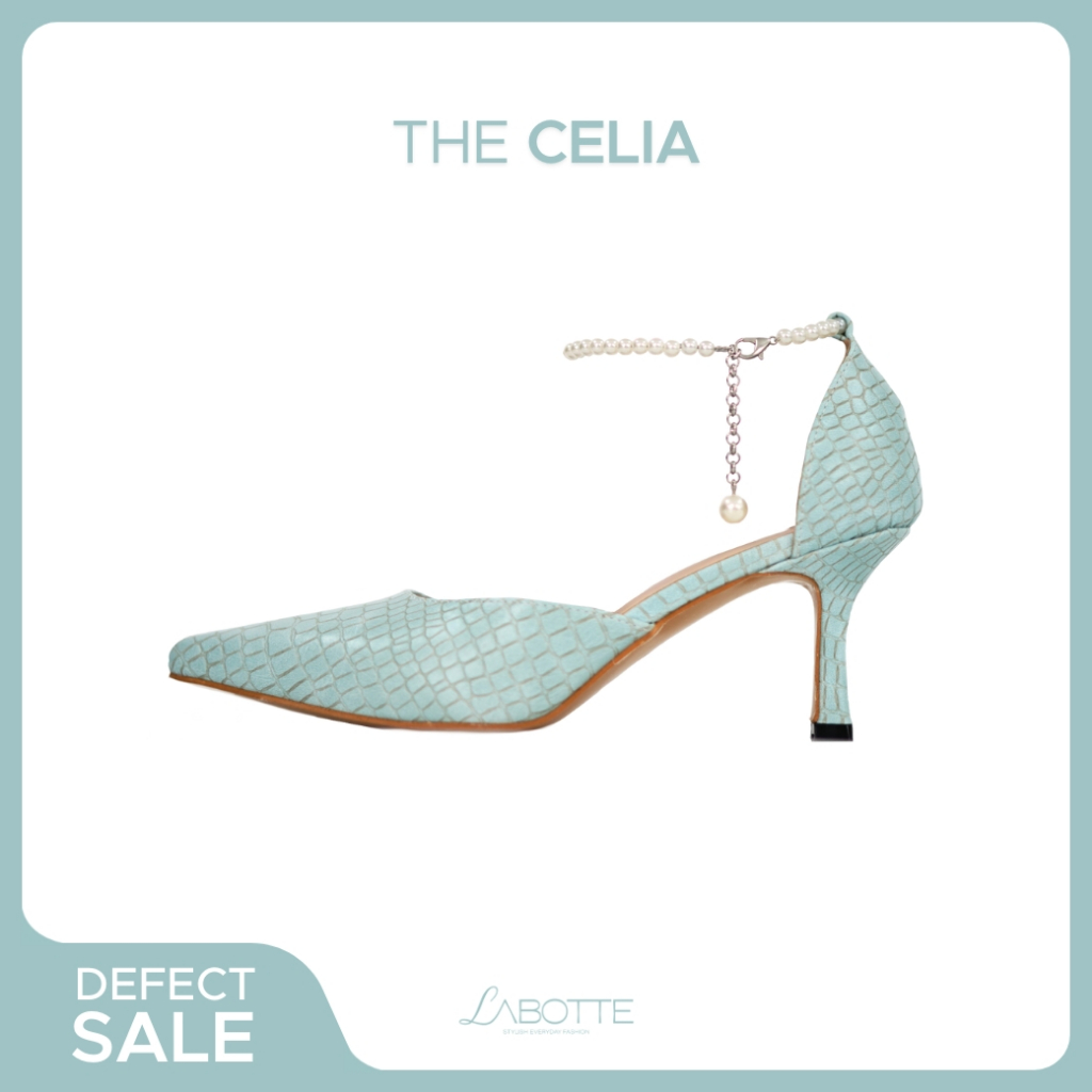 The Celia (Defect) - Labotte.bkk รองเท้าส้นสูงหัวแหลม ส้นสูงส้นเข็ม (766-3A)