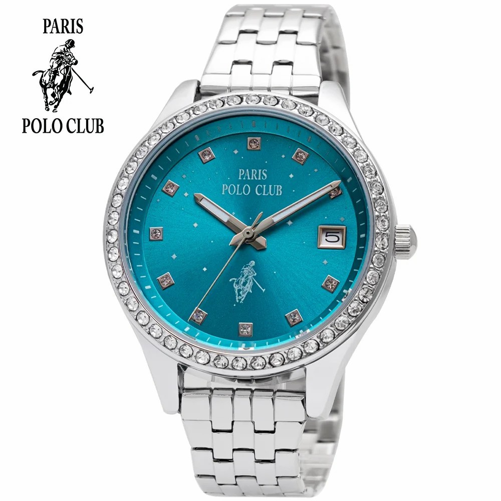 นาฬิกา ประกัน 1 ปี แบรนด์ Paris polo club PPC-220527