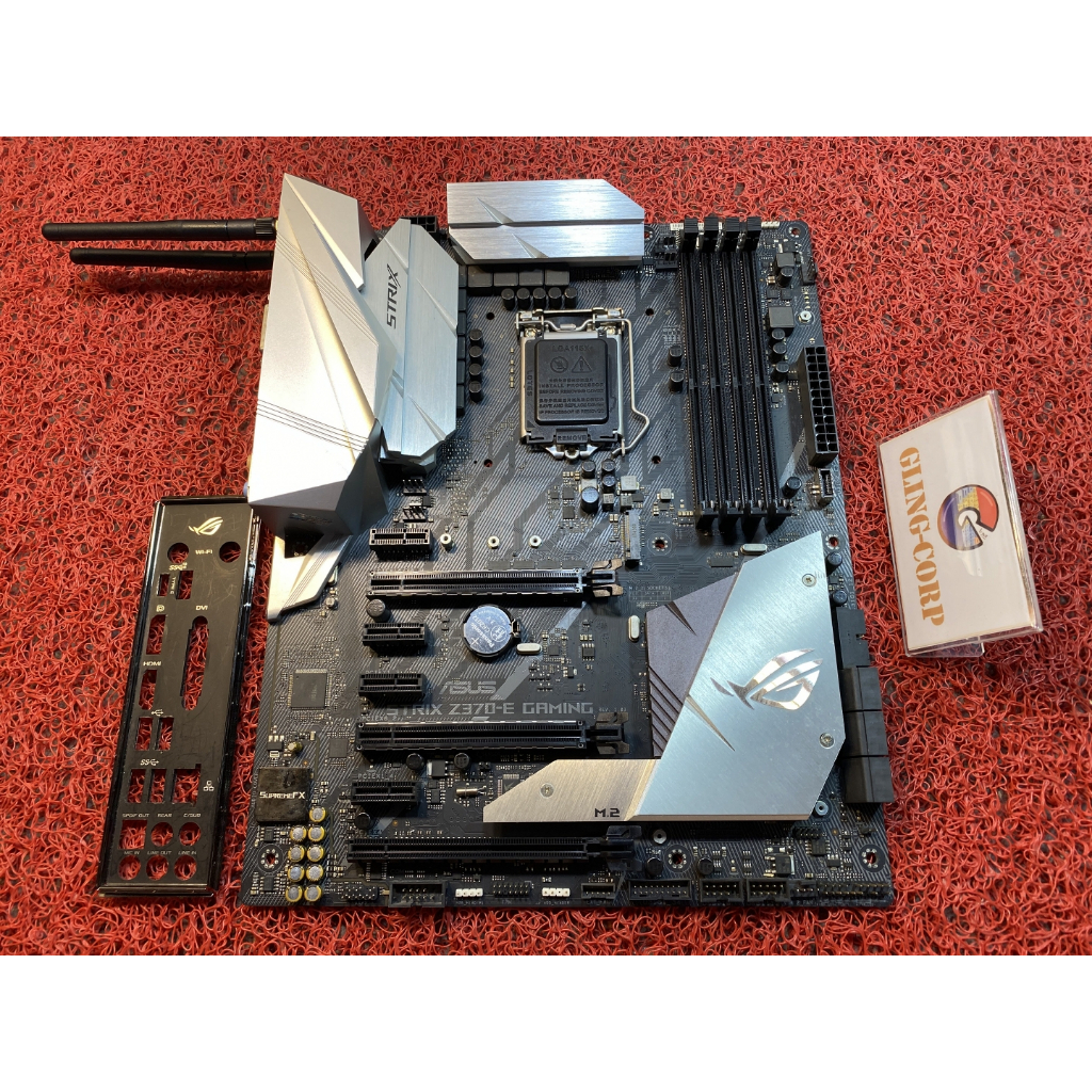 LGA1151 V2 MAINBOARD ASUS 300S RAM 4 SLOT - หลายรุ่น / B360 / H370 / Z370 /