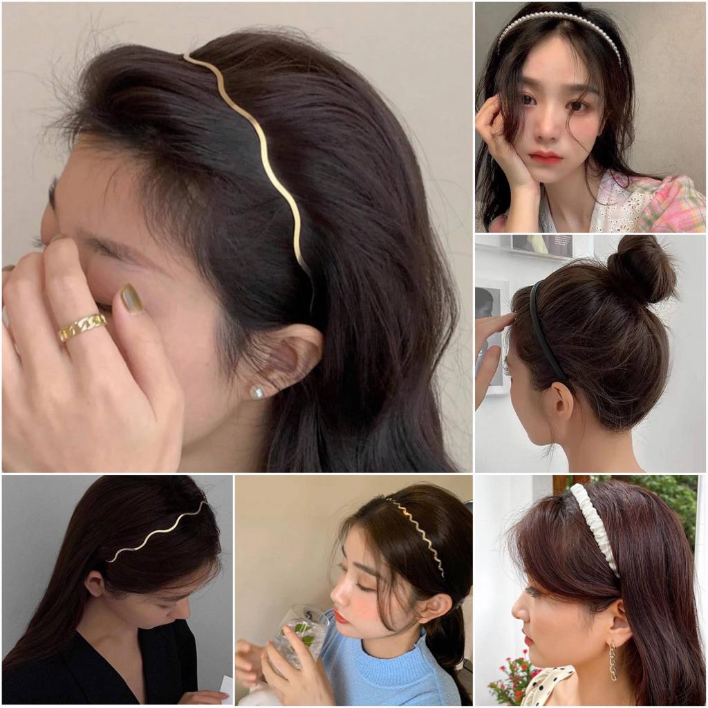 มีหลายแบบส่งด่วน รวมที่คาดผมสไตล์ลูกคุณ luxury สวยแบบดูแพงใส่แมทกับชุดได้ง่าย
