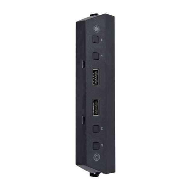 ADDITONL I/O PORT (อุปกรณ์เสริมพอร์ต) LAIN LI LANCOOL 216-1X ARGB CONTROL & USB MODULE (BLACK)