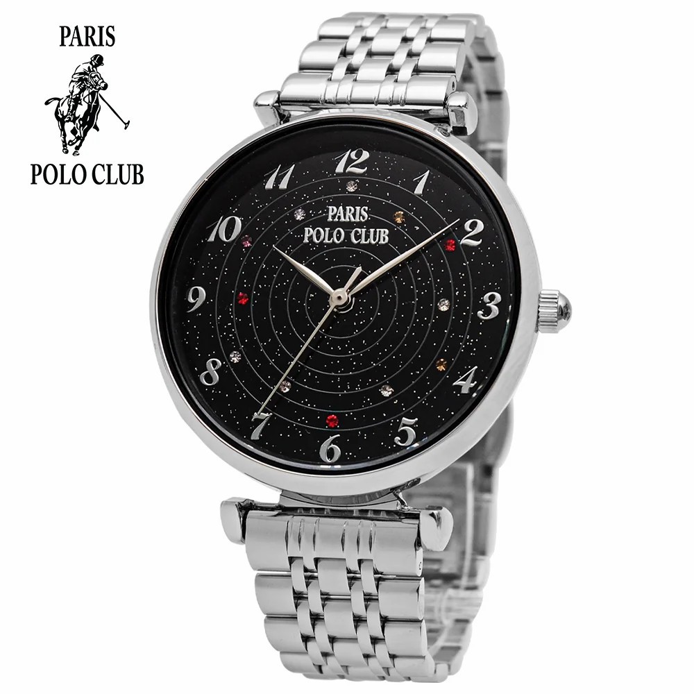 นาฬิกา นาฬิกาข้อมือผู้หญิง ประกัน1 ปี แบรนด์ Paris polo club PPC-220603L