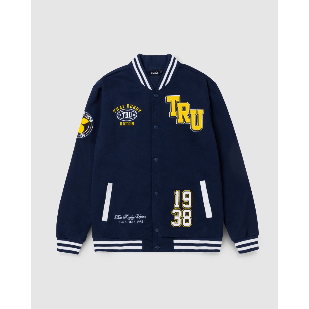 KELA THAI RUGBY JACKET NAVY [เสื้อแจ็คเก็ตลำลองรักบี้ทีมชาติไทยสีกรม]