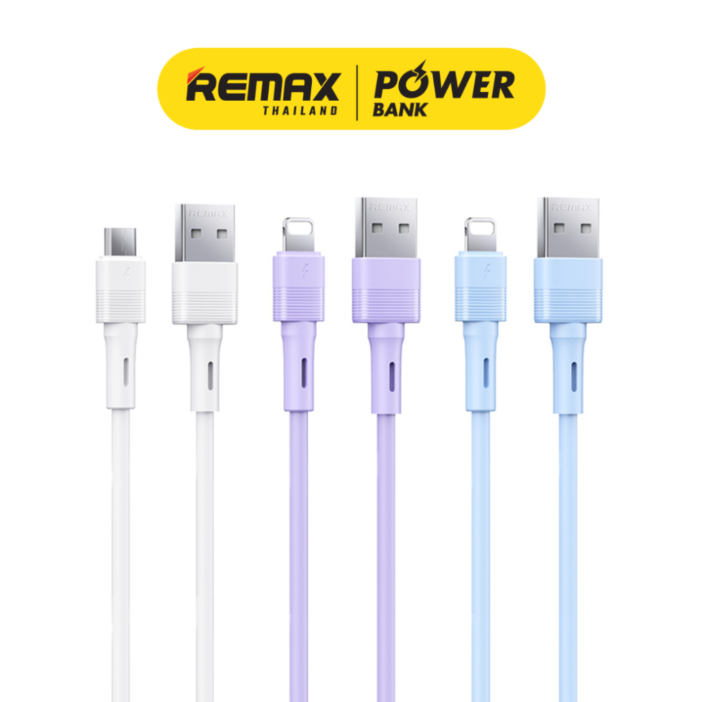 Remax Cable รุ่น RC-C093 สายชาร์จโทรศัพท์มือถือ ยาว 1M มีประกันศูนย์ไทย