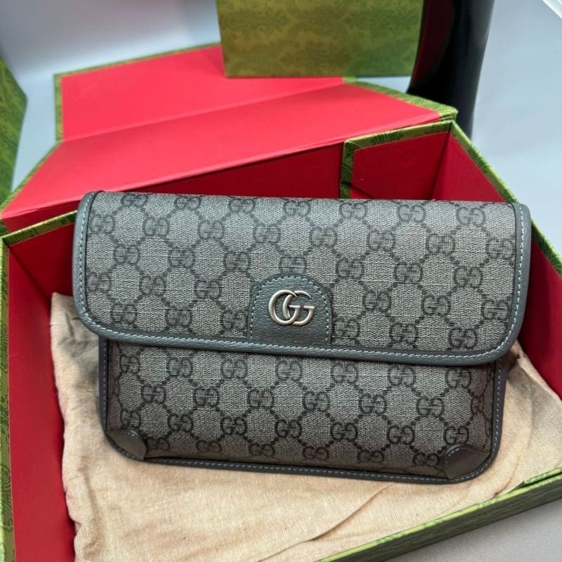 กระเป๋า Gucci OPHIDIA GG SMALL BELT BAG เทพ Vip*