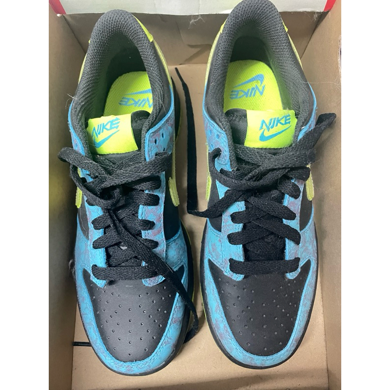 รองเท้า Nike Dunk Low SE Acid Wash Baltic Blue Volt (GS)
