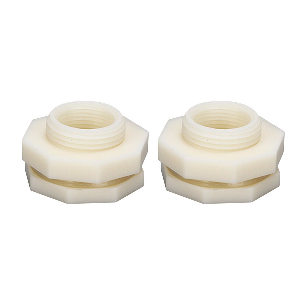 ข้อต่อแท้งค์น้ำ พลาสติก ABS Tank Adapter ตัวเชื่อมต่อถังเก็บน้ํา ขนาด 1/2 นิ้ว 3/4 นิ้ว 1 นิ้ว
