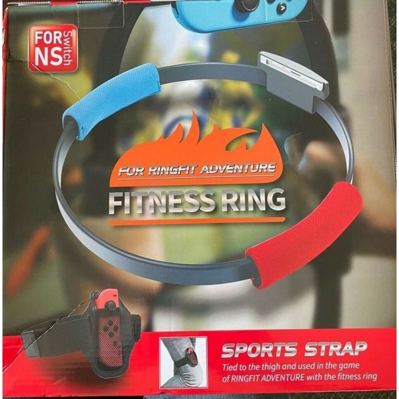 Ring Con อุปกรณ์สำหรับเกม for Nintendo Switch Fitness Adventure ออกกำลังกาย สายรัดผจญภัย