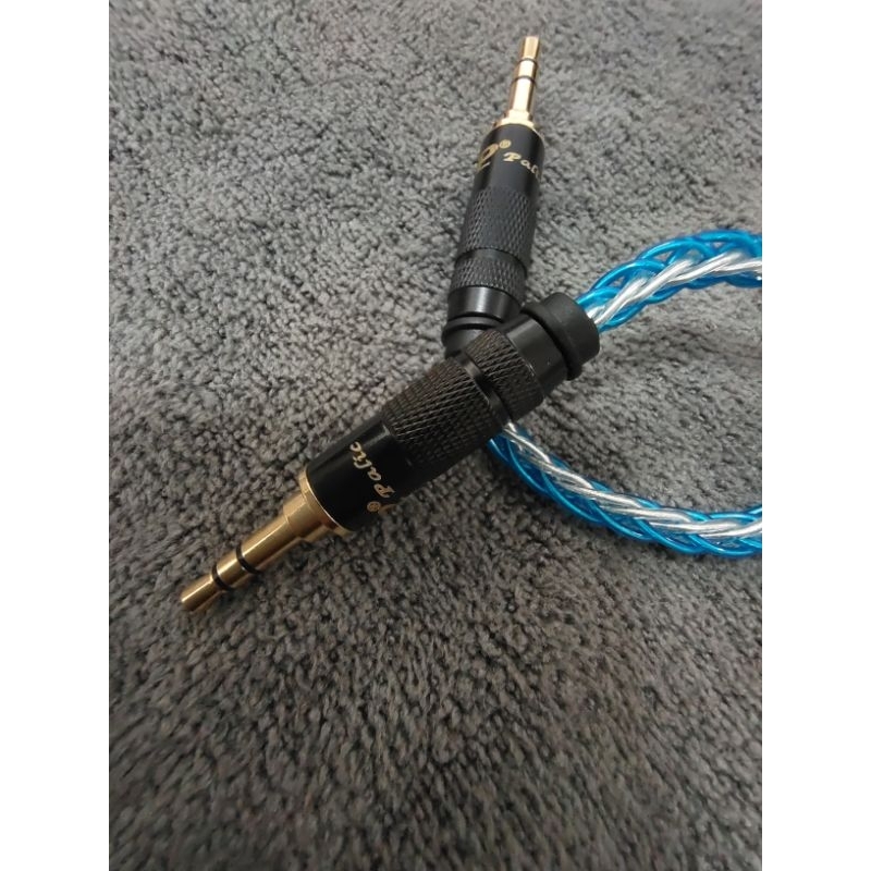 *อ่านก่อนสั่ง*สาย M2M jack 3.5 mm ทองแดงผสมชุบเงิน