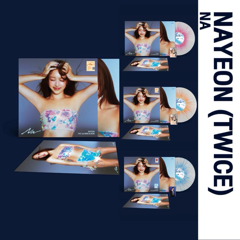 ✈️ พร้อมส่งสีส้ม แผ่นเสียง : NAYEON (TWICE) - NA