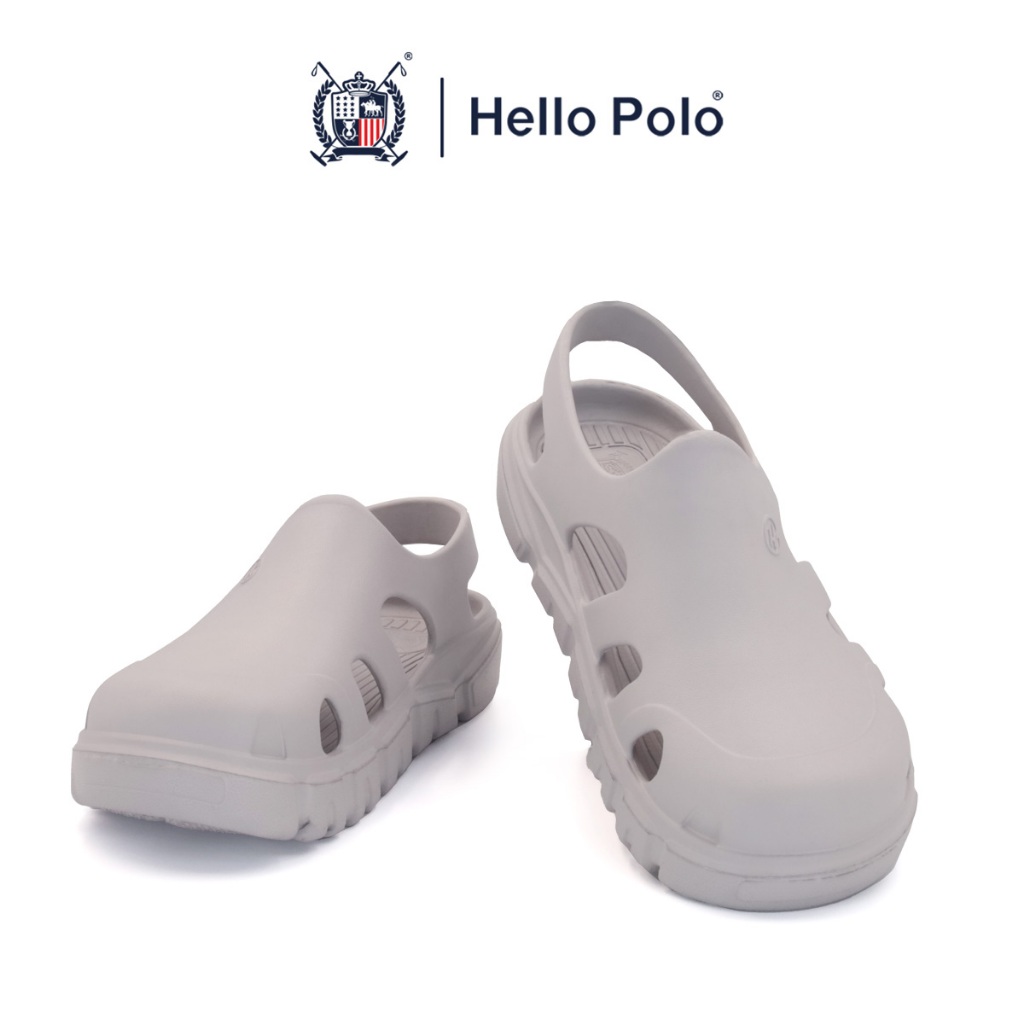 Hello Polo รุ่น HP8035 รองเท้าแตะพื้นนิ่มสำหรับผู้ชายและผู้หญิง รองเท้ารัดส้น Size 36-45