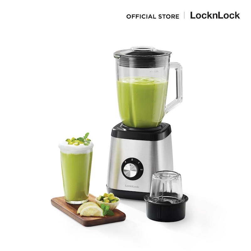 LocknLock เครื่องปั่นพลังสูง POWER BLENDER ความจุ 1.5 L. รุ่น EJM366SLV