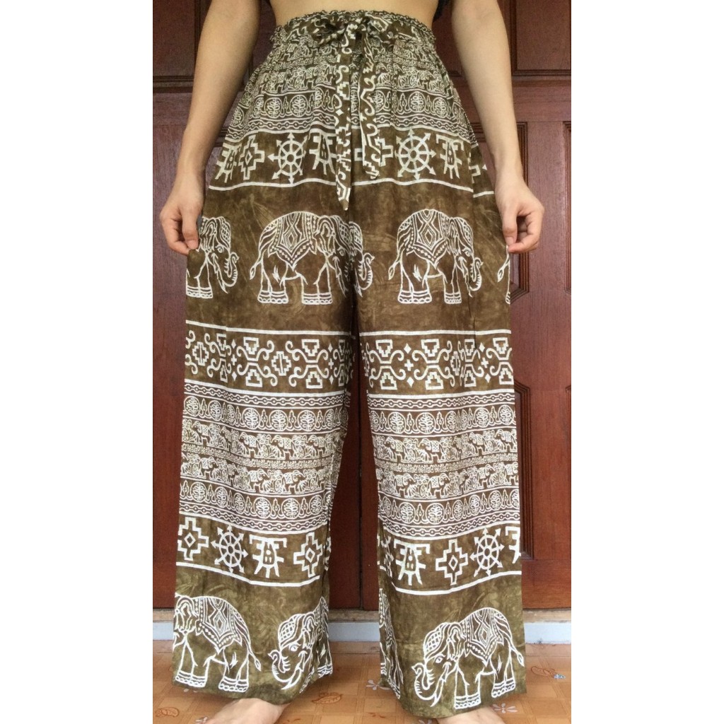 กางเกงขายาว กางเกงช้าง ใส่สบาย Elephant pants