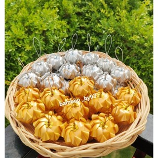 เหรียญโปรยทานงานบวชถุงเงินถุงทอง ตกแต่งสำเร็จ ( งานตัวเปล่า …