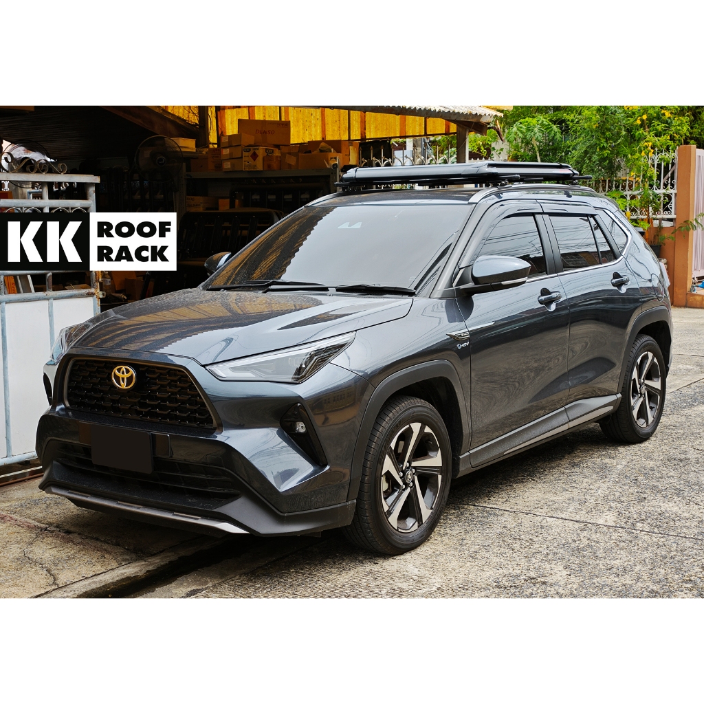 แร็คหลังคา ถาดอลูมิเนียม Carryboy + KK Toyota Yaris Cross ไม่เจาะรถ ของใหม่ [FX-0M] - รูปที่ 3