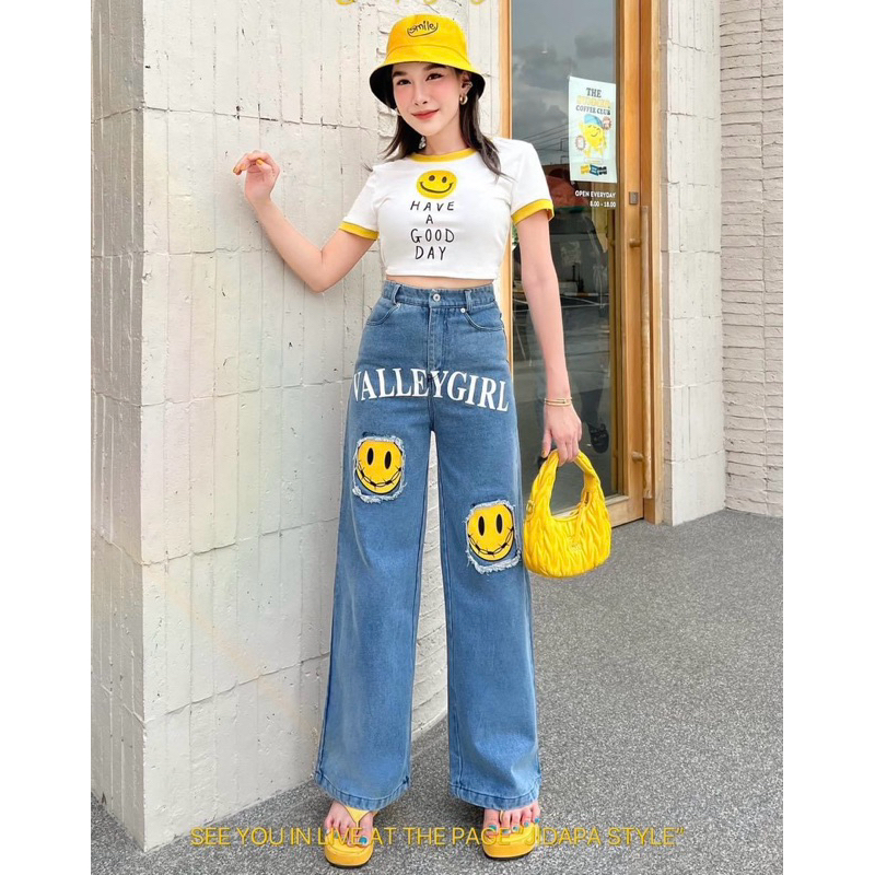 เซตกางเกงสมายลี่ ป้าย VG ไซส์ S พร้อมส่ง J318