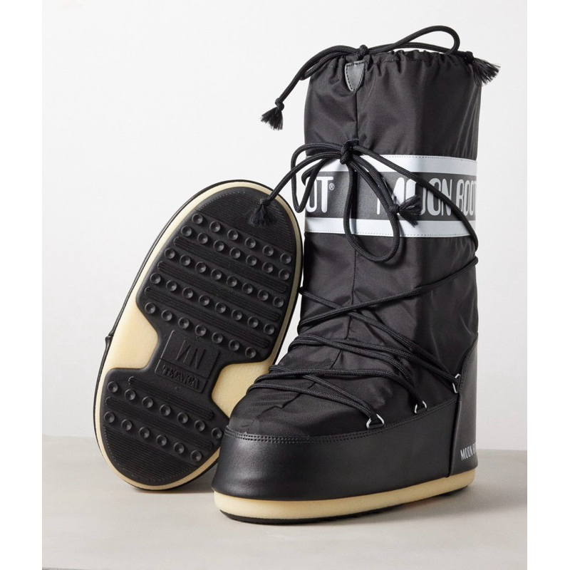 พร้อมส่ง Moon Boot ของแท้ สีดำข้อยาว