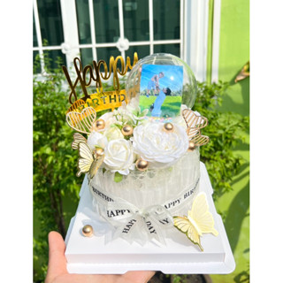 เค้กโฟมล้อมเงิน 15ช่อง * ลูกค้าใส่เงินเองนะคะ*